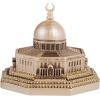 image:imageModefa Islamic Turkish Home Decor Showpiece Gift Al Aqsa Mosque Dome of The Rock Jerusalem Replica Gold  Medium 6in x 65inMother of Pearl  Mini 28in X 39in