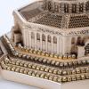 image:imageModefa Islamic Turkish Home Decor Showpiece Gift Al Aqsa Mosque Dome of The Rock Jerusalem Replica Gold  Medium 6in x 65inMother of Pearl  Mini 28in X 39in