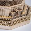 image:imageModefa Islamic Turkish Home Decor Showpiece Gift Al Aqsa Mosque Dome of The Rock Jerusalem Replica Gold  Medium 6in x 65inMother of Pearl  Mini 28in X 39in