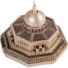 image:imageModefa Islamic Turkish Home Decor Showpiece Gift Al Aqsa Mosque Dome of The Rock Jerusalem Replica Gold  Medium 6in x 65inMother of Pearl  Mini 28in X 39in