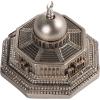 image:imageModefa Islamic Turkish Home Decor Showpiece Gift Al Aqsa Mosque Dome of The Rock Jerusalem Replica Gold  Medium 6in x 65inSilver  Mini 28in X 39in