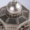 image:imageModefa Islamic Turkish Home Decor Showpiece Gift Al Aqsa Mosque Dome of The Rock Jerusalem Replica Gold  Medium 6in x 65inSilver  Mini 28in X 39in