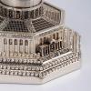 image:imageModefa Islamic Turkish Home Decor Showpiece Gift Al Aqsa Mosque Dome of The Rock Jerusalem Replica Gold  Medium 6in x 65inSilver  Mini 28in X 39in
