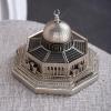 image:imageModefa Islamic Turkish Home Decor Showpiece Gift Al Aqsa Mosque Dome of The Rock Jerusalem Replica Gold  Medium 6in x 65inSilver  Small 35in X 51in