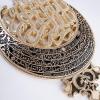 image:imageModefa Kelima Tawhid Tevhid Touheed Wall Decor With Tassel Decoration Ayatul Kursi Wall Decor GoldPearl