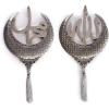 image:imageIslamic Wall Hanging Decor Housewarming Gift with Tassel  Allah and Muhammad Crescent Set  ESMA PearlSilver