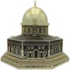 image:imageModefa Islamic Turkish Home Decor Showpiece Gift Al Aqsa Mosque Dome of The Rock Jerusalem Replica Gold  Medium 6in x 65inGold