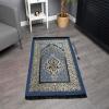 image:imageModefa Islamic Gifts Prayer Mat  Thin Woven Praying Mat Muslim Prayer Rug  Muslim Gifts for Men Ramadan Gifts with Tesbih Prayer Beads  Ottoman Rug with Cylinder Gift Box Set Ramadan RedRoyal Blue