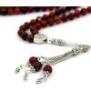 image:imageModefa Turkish Islamic Luxury Prayer Beads  99 Count Round Multicolored Agate Stone Tesbih BrownRedBrownRed