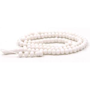 image:imageModefa Islamic Turkish Acrylic Prayer Beads  Simple Rosary  Misbaha Tesbih Tasbeeh for Dhikr  99 Count WhiteWhite