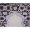 image:imageModefa Turkish Travel Prayer Mat  Muslim Prayer Rug  Thin Woven Cotton Traditional Janamaz Sejjadah for Men Women  Prayer Matt Islam Praying Mat Stargazer BlackPurple