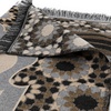image:imageModefa Turkish Travel Prayer Mat  Muslim Prayer Rug  Thin Woven Cotton Traditional Janamaz Sejjadah for Men Women  Prayer Matt Islam Praying Mat Stargazer BlackBlack