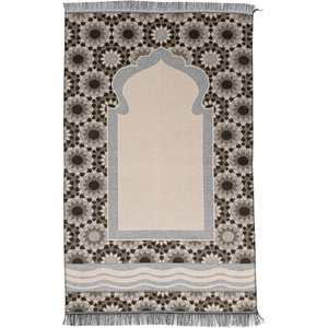 image:imageModefa Turkish Travel Prayer Mat  Muslim Prayer Rug  Thin Woven Cotton Traditional Janamaz Sejjadah for Men Women  Prayer Matt Islam Praying Mat Stargazer BlackBlack