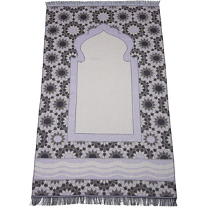 image:imageModefa Turkish Travel Prayer Mat  Muslim Prayer Rug  Thin Woven Cotton Traditional Janamaz Sejjadah for Men Women  Prayer Matt Islam Praying Mat Stargazer BlackPurple