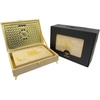 image:imageModefa Holy Quran Velvet Keepsake Beyza Islamic Gift Set with Gold Accents Decorative Storage Case GoldGold