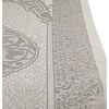 image:imageModefa Luxury Eid Saeed Gift Box Set Prayer Mat Quran and Prayer Beads with Black and Gold Ribbon WhiteGrey