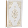 image:imageModefa Luxury Eid Saeed Gift Box Set Prayer Mat Quran and Prayer Beads with Black and Gold Ribbon WhiteWhite