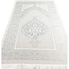 image:imageModefa Luxury Eid Saeed Gift Box Set Prayer Mat Quran and Prayer Beads with Black and Gold Ribbon WhiteWhite