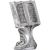 image:imageModefa Islamic Decor  Eid Gifts for Women  Muslim Decorations for Home Islamic Art  Islamic Table Decor Showpiece Quran Open Book AllahMuhammad  Silver MediumAyatul Kursi Silver