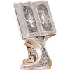 image:imageModefa Islamic Decor  Eid Gifts for Women  Muslim Decorations for Home Islamic Art  Islamic Table Decor Showpiece Quran Open Book AllahMuhammad  Silver MediumAllahMuhammed Mother of Pearl