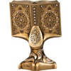 image:imageModefa Islamic Decor  Eid Gifts for Women  Muslim Decorations for Home Islamic Art  Islamic Table Decor Showpiece Quran Open Book AllahMuhammad  Silver MediumAllahMuhammad  Gold
