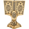 image:imageModefa Islamic Decor  Eid Gifts for Women  Muslim Decorations for Home Islamic Art  Islamic Table Decor Showpiece Quran Open Book AllahMuhammad  Silver MediumAyatul Kursi Gold