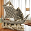 image:imageModefa Islamic Table Decor  99 Names of Allah Boat Showpiece  Muslim Home Decor Islamic Calligraphy Art Ramadan Eid Gift Hajj Gifts Mother of PearlMother of Pearl