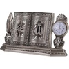 image:imageModefa Turkish Islamic Table Decor  Muslim Islamic Housewarming Ramadan Eid Celebration Gift  Clock and Mushaf Allah Muhammad  Mother of PearlAllah Muhammad  Silver