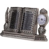 image:imageModefa Turkish Islamic Table Decor  Muslim Islamic Housewarming Ramadan Eid Celebration Gift  Clock and Mushaf Allah Muhammad  Mother of PearlAyatul Kursi  Silver