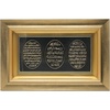 image:imageIslamic Wall Art  Islamic Wall Decor Muslim Wall Decor Framed Resin amp Glass Hanging Muslim Decor Islamic Art Ramadan Gift  Ayatul Kursi Nazar Dua and Bereket Dua 11 x 17in GoldGold