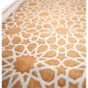 image:imageModefa Foam Prayer Rug  Thick Padded Prayer Mat Cushioned Thick Prayer Mat  Large Long Soft Muslim Prayer Rug Velvet Digital Print Lattice  GoldLattice  Gold