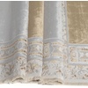 image:imageModefa Wide 4 Person Group Family Islamic Prayer Rug  Luxury Velvet Janamaz Sejadah  Serenity Garden BlueWhiteBeigeGrey  Imam Rug