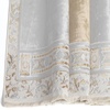 image:imageModefa Wide 4 Person Group Family Islamic Prayer Rug  Luxury Velvet Janamaz Sejadah  Serenity Garden BlueWhiteBeigeGrey